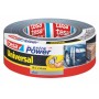 Rolle silbernes Tesa Extra Power Universal Gewebeband, 50 m x 50 mm. Stark für Reparaturen.