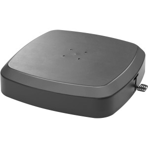 Schneider Ampelschirmständer, fahrbar, anthrazitgraue Kunststoffhaube, mit Fußpedal.