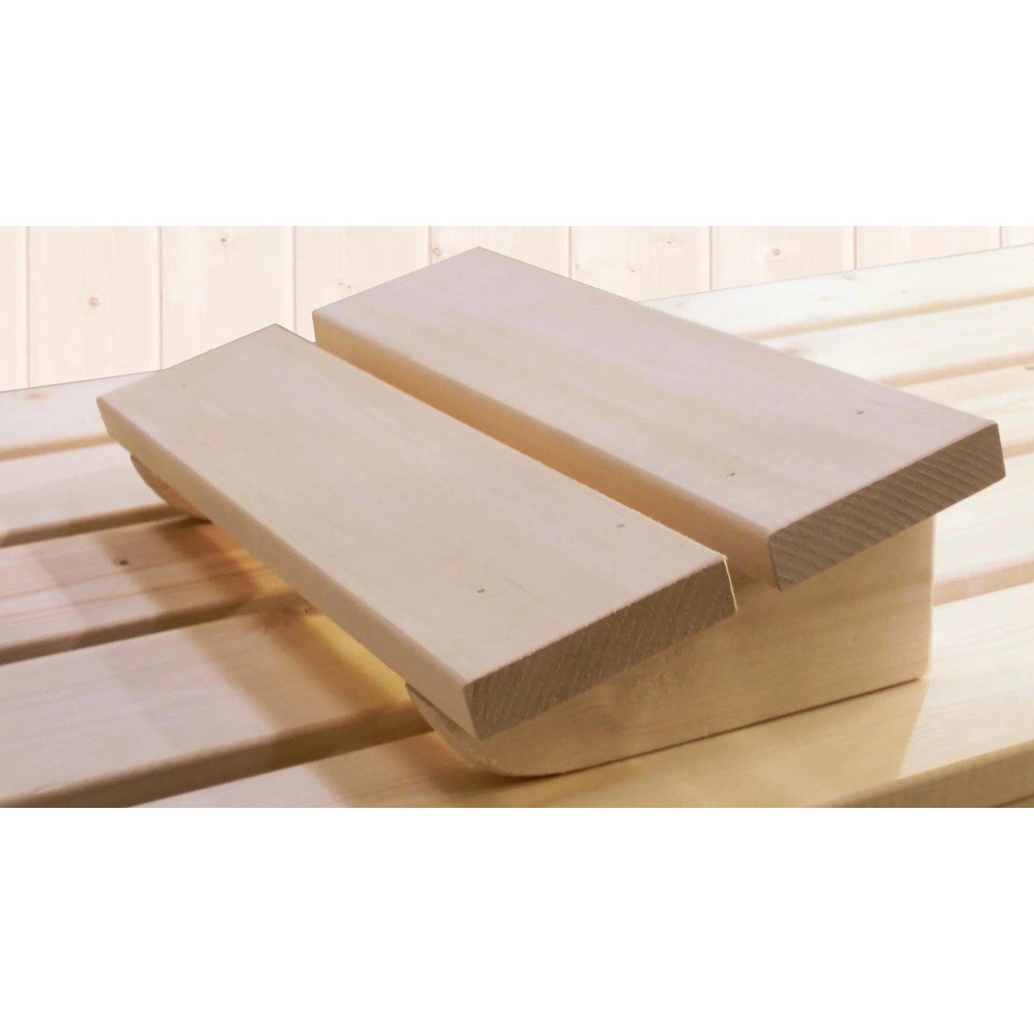 Kopfstütze aus Fichtenholz für Weka Sauna, Zubehör für Massivholzsaunen & Elementsaunen.