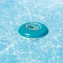 Bestway Dosierschwimmer im Pool, blau-weiß, mit transparentem Verstellring zur Chlortabletten-Dosierung.