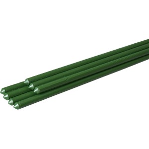 Grünes Rankgestell, 150 cm, für Pflanzen im Beet, zum Einstecken in die Erde.
