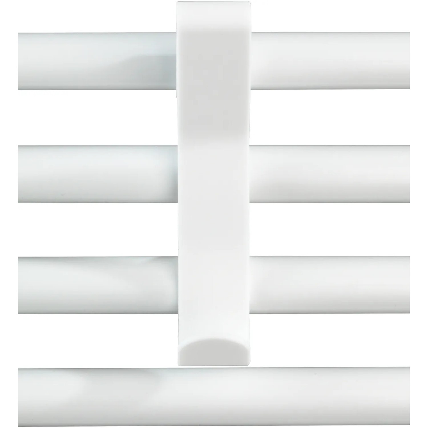 Wenko Universal Flexi Haken für Handtuchheizkörper, weiß, zur einfachen Montage.