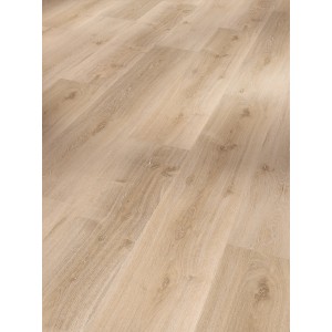 Parador Vinylboden Basic 2.0 Eiche Hell Royal Gekälkt, Detailansicht der Holzoptik.