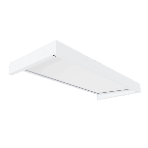 Palram - Canopia Vordach Sophia 17 cm x 215 cm x 95 cm Weiß Opal