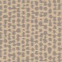Dekorative Vliestapete mit abstraktem Leopardenmuster in Beige und Grau, leicht strukturiert, Metallic-Effekt.