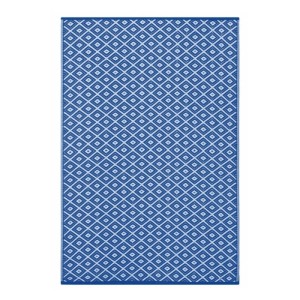 Jet-Line Outdoor Teppich NEVADA Blau 150 x 240 cm Gartenteppich Balkonteppich