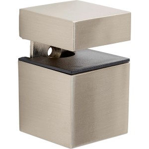 OBI Befestigungsclip Cube Nickel für Regalböden, verstellbar und belastbar bis 15 kg.