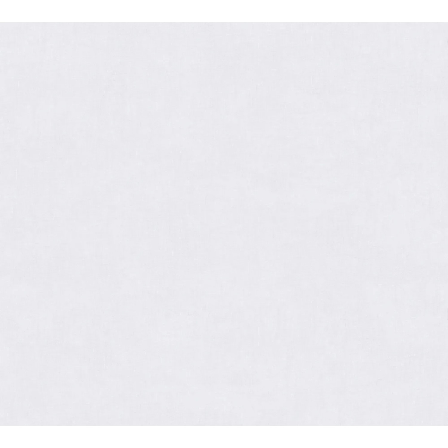 A.S. Creation Vliestapete Uni Weiß, glatte Oberfläche, 10,05x0,53m, für Wandgestaltung.