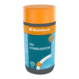Steinbach PH-Stabilisator 1 kg in Dose zur Poolpflege.