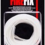Firefix Silikon-Dichtlippe, 5m, transparent, für Kaminofen-Bodenplatten.