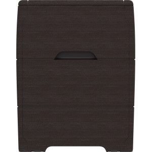 Duramax Durabox 270L Universalbox in Braun, Kunststoff, mit Griff.