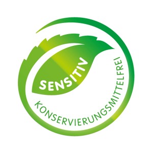 Symbol: Alpina Minera Wandfarbe, sensitiv und konservierungsmittelfrei.