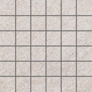 Vitra Mosaikfliese Olympus Feinsteinzeug Weiß 30 cm x 30 cm