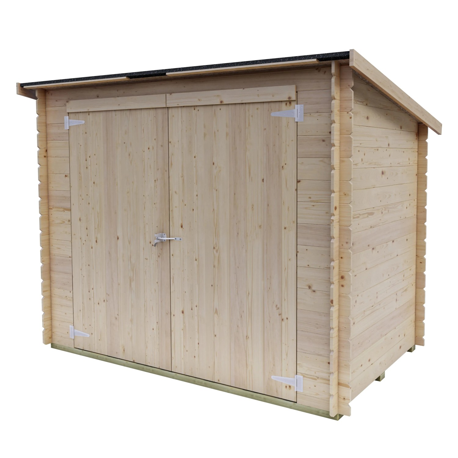 Angeschlossenes Holzhaus Bh16 Cover 218x130 cm kaufen bei OBI