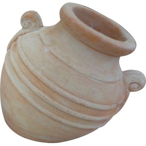 Deko-Amphore Ø 19 cm x 20 cm Terrakotta