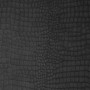 Schwarze Vliestapete mit Krokodilmuster, Superfresco Easy, detailreiche Reptilien-Optik.