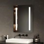 Emke LED Badspiegel 45 x 60 cm Badezimmerspiegel mit Kippschalter Anti-Beschlag KaltweißWarmweiß_7