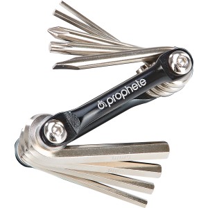 Prophete Multifunktionswerkzeug mit 9 Funktionen für Fahrradreparaturen.