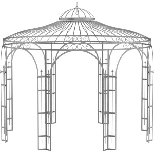 Eleo Pavillon Metall Florenz Feuerverzinkt