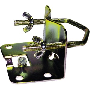 Chromatierter Mastfuß MAF45 021 für Rohre bis 60mm Durchmesser, Video-Zubehör.