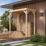 Karibu Pavillon Cannes S naturbelassen 231 cm x 124 cm