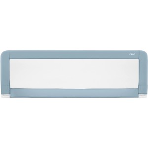 Reer Bettgitter Sleep'n Keep XL in Blaugrau für Kinderbetten, Seitenschutz.