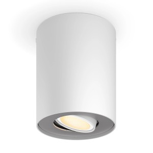 Philips Hue LED-Aufbauspot Pillar White Ambiance Weiß