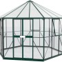 Vitavia Gewächshaus Galaxis 9000 Smaragd mit ESG und HKP Verglasung.