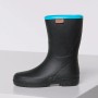 Gardena Gummistiefel Mid Cut, schwarz, Größe 36. Unisex-Arbeitsschuhe für Garten und Freizeit.