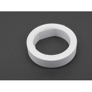 Rolle selbstklebender Kantenumleimer, Icy White, 5 m x 19 mm, für Arbeitsplatten.