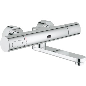 Grohe Eurosmart CE Infrarot Waschtischarmatur, Wandmontage, Chrom.
