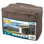 Verpacktes, taupefarbenes Segel Cannes DR 3 x 3 x 3 m Sonnensegel von OBI.