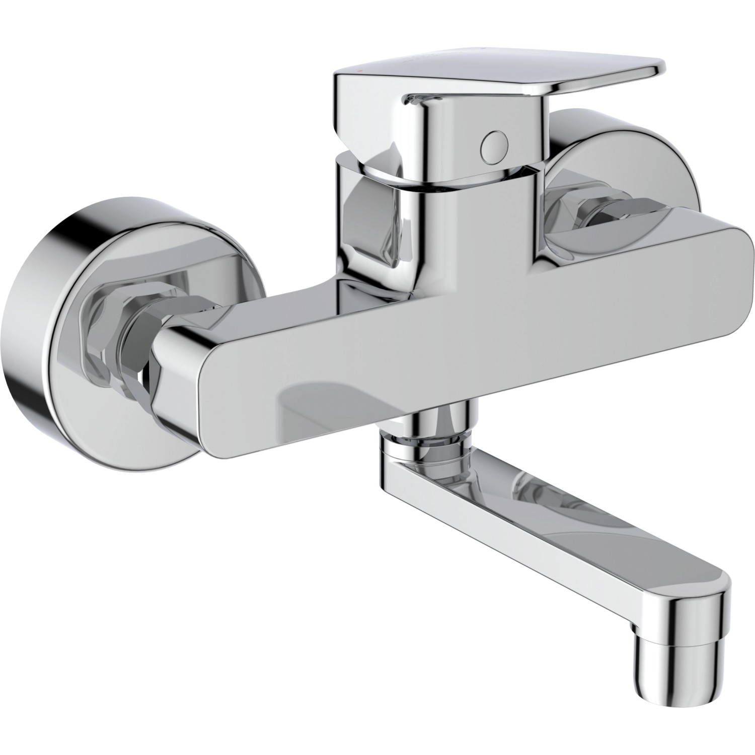 Ideal Standard Ceraplan Wand-Waschtischarmatur, Chrom, Aufputz.