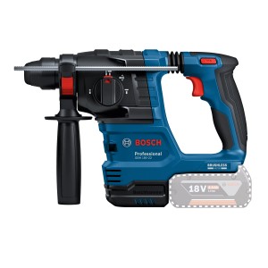 Bosch Professional Akku-Bohrhammer GBH 18V-22 Solo mit L-Boxx, blau/schwarz, ohne Akku.
