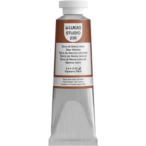 Lukas Studio Ölfarbe Terra di Siena natur, 37ml Tube.