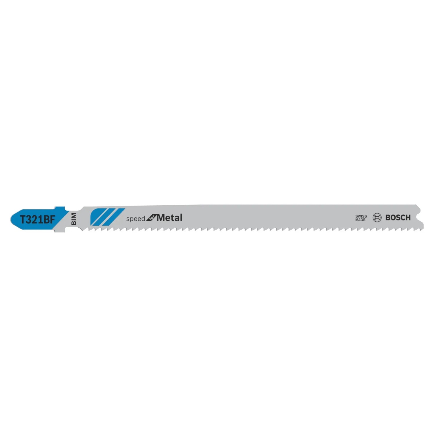 Bosch Stichsägeblatt T321BF für Metall, 3er-Pack, für schnelle Schnitte in Metall.
