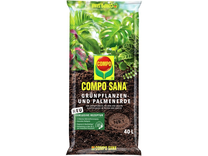 Compo Sana® Grünpflanzen und Palmenerde 1 x 40 l kaufen bei OBI