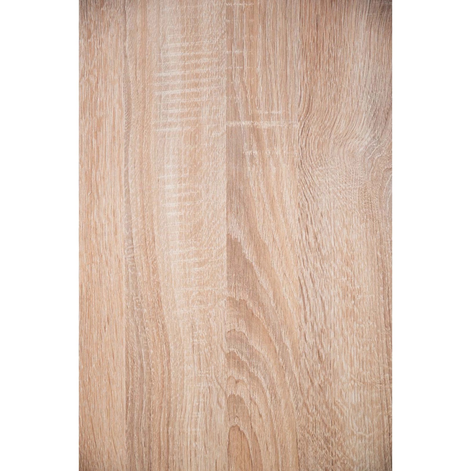 Detailaufnahme der Arbeitsplatte Eiche Sägerau für Respekta Küchenzeile.