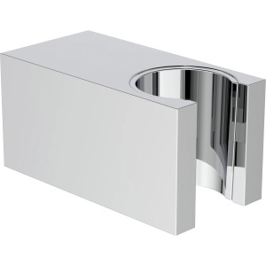 Eckiger Ideal Standard Brausehalter Idealrain Atelier in Chrom für die Dusche.