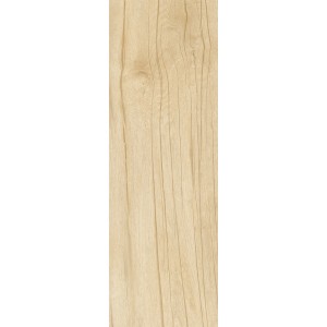 Matte Feinsteinzeug Bodenfliese in Holzoptik, 60x20 cm.
