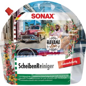 Sonax Scheibenreiniger Havana Love 3L im Standbodenbeutel für klare Sicht