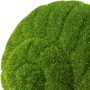 Grüne Deko-Schnecke mit Kunstrasen, Gartendeko für Balkon und Garten.