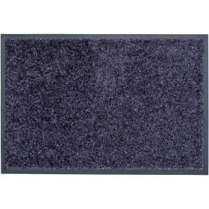 Dunkelgraue ASTRA Sauberlaufmatte Diamant, 60x80 cm, für den Innenbereich. Fußmatte mit rutschfester Rückseite.
