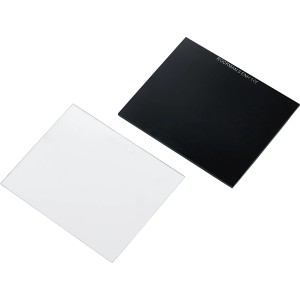 LUX Schutzglas-Set DIN 9 Comfort für Augenschutz: Klares und dunkles Glas.