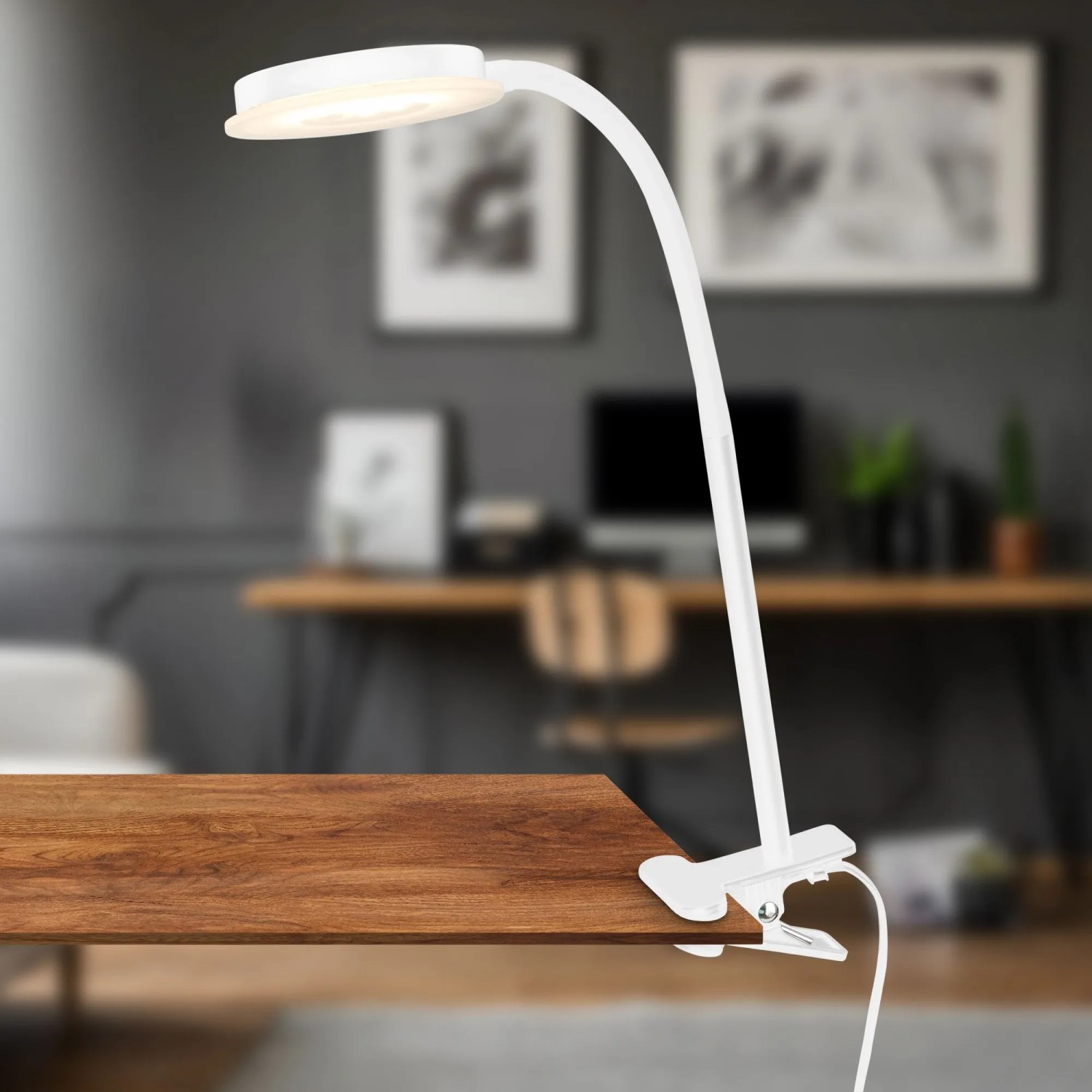 Flexible Klemmleuchte Mit E27 – Klemmlampe Für B Produktbild-Vorschau 2