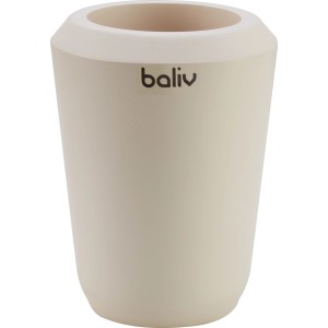 Beiger baliv Cosy Cave Zahnputzbecher aus Polyresin.