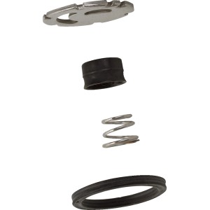 Hansgrohe Service Set für Standventil: Ersatzteile wie Dichtungen und Feder.