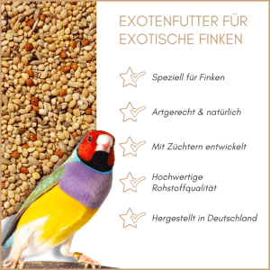 Supravit Exotenfutter Mischfutter für Finken Vogelfutter