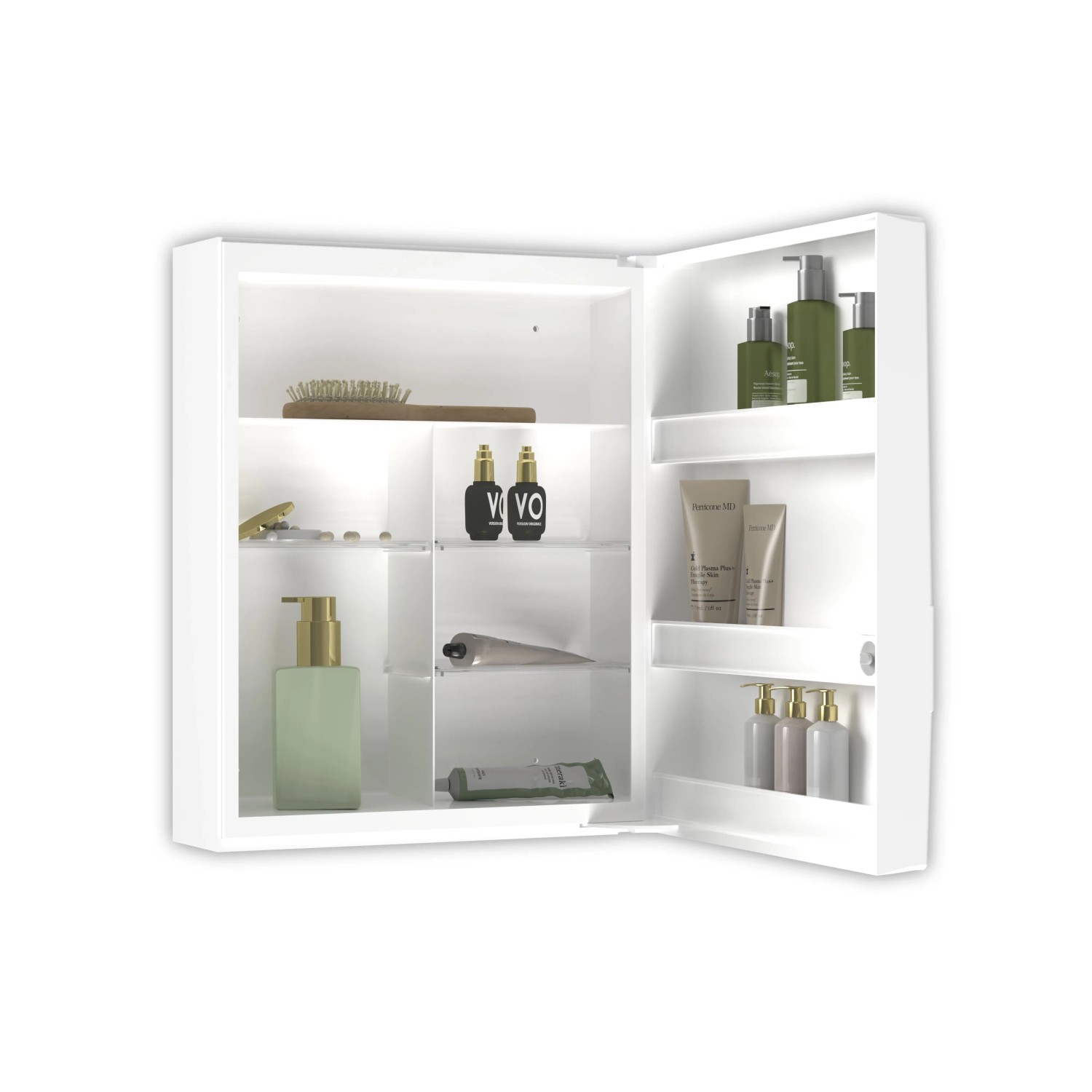Sieper Medizinschrank Weiss 35 cm x 45 cm x 15 cm Hochglanz kaufen bei OBI