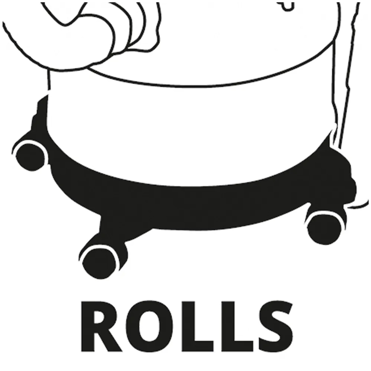 Einhell Akku-Aschesauger TE-AV 18/15 Li C-Solo mit Rollen.